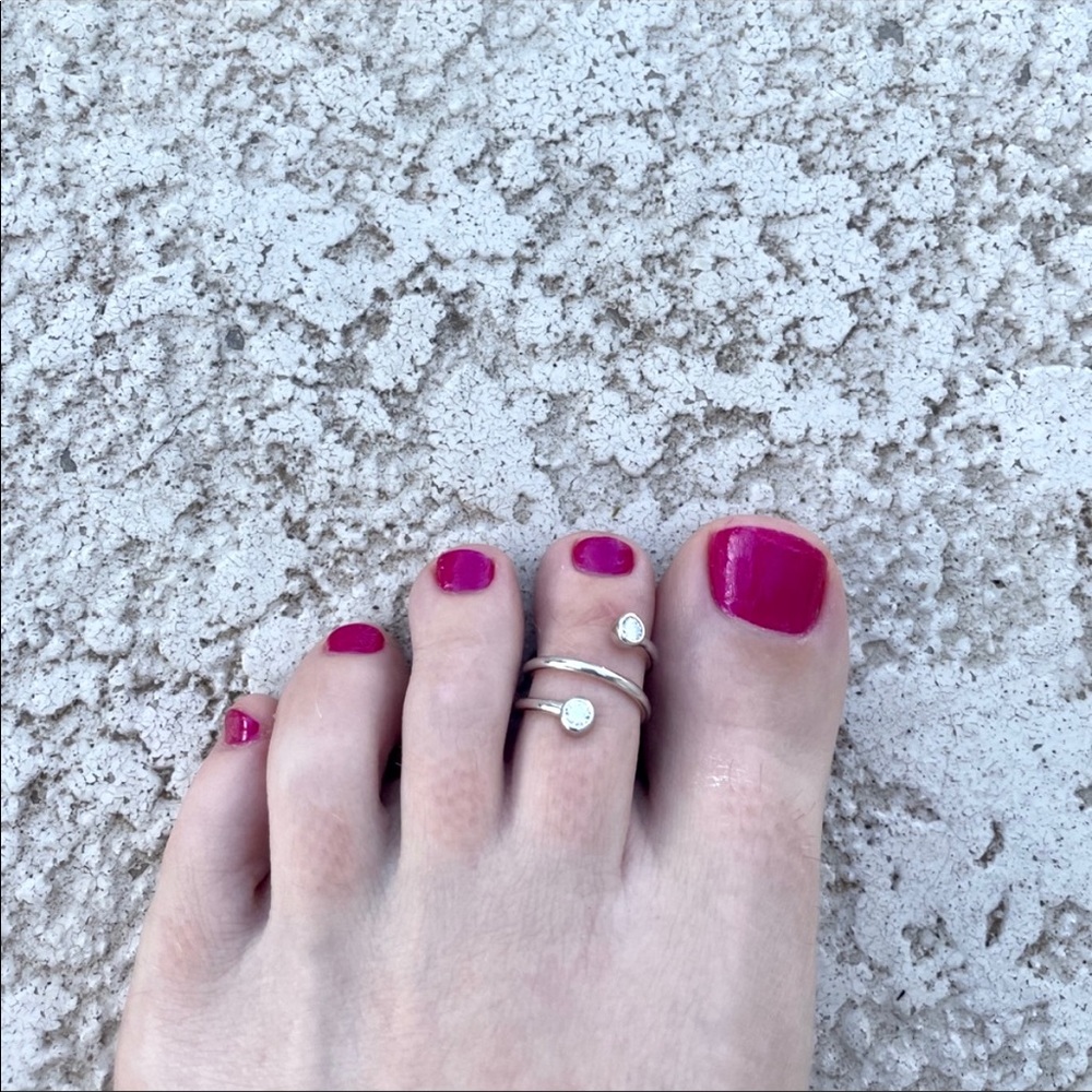 Double Star Ring/ Toe Ring - Picture 7 of 11